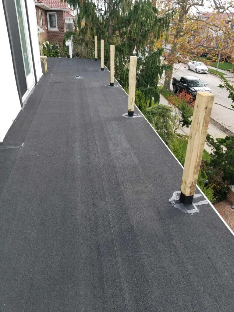 flat roofing installation